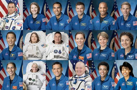 how many astronauts are selected.